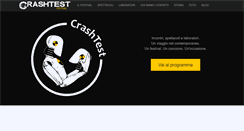 Desktop Screenshot of crashtestfestival.it